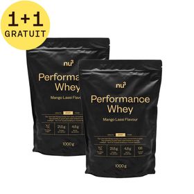 nu3 Performance Whey Mango Lassi 1+1 GRATUIT