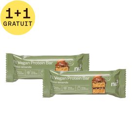 nu3 Fit Vegan Bar Choco-Amandes 1+1 GRATUIT