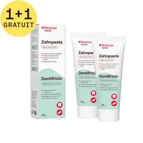 Redcare Denta Dentifrice 1+1 GRATUIT