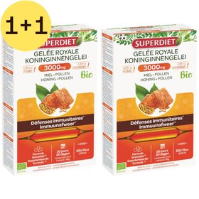 Superdiet Gélée Royale 3000mg Bio | 1+1 GRATUIT