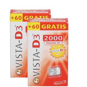 VISTA-D3™ 2000 + 60 GRATIS Fondant-tabletten