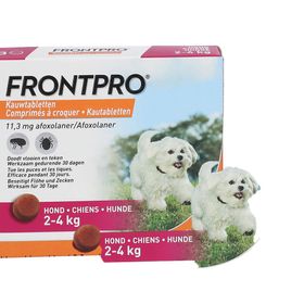 FRONTPRO® Comprimés à Croquer pour Chiens 2-4 kg