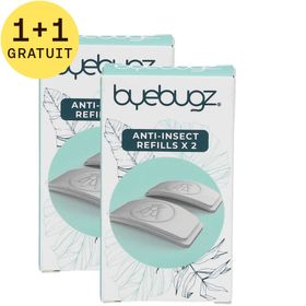 ByeBugz Anti-Insect Bangles Recharge 1+1 GRATUIT