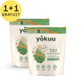 YOKUU® Toilet Bombs Eucalyptus/menthe 1+1 GRATUIT