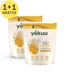 Yokuu 3-in-1 Probiotische Wc Bom Fresh Summer Breeze 1+1 GRATIS