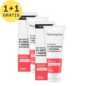 Neutrogena Anti-Puistjes+ Vochtinbrengde Gel 1+1 GRATIS PROMO MKT