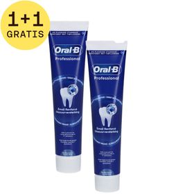 Oral-B Professional Tandpasta Versterkt Glazuur 1+1 GRATIS
