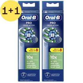 OralB Refill Eb50 Xf Cross Action 8Ct | 1+1 GRATIS