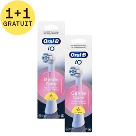OralB Io Gentle Care 6Ct Xxl Pack Refills 1+1 GRATUIT