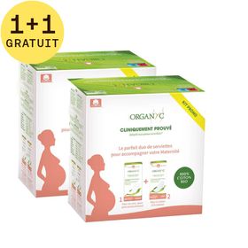 Organyc Maternité Pack 1+1 GRATUIT