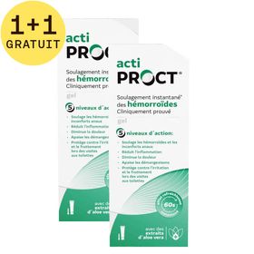 Actiproct Hémorroïdes 1+1 GRATUIT