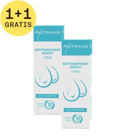 Axitrans Antitranspirant Klamme Handen Crème 1+1 GRATIS