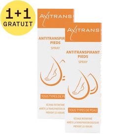 Axitrans Antitranspirant Crème Pieds 1+1 GRATUIT
