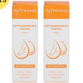 Axitrans Antitranspirant Voetencrème 1+1 GRATIS