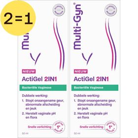 Multi-Gyn® ActiGel 2in1 bij Bacteriële Vaginose 2 voor 1