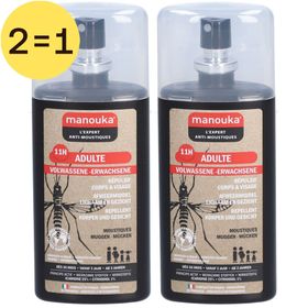 Manouka® Volwassene Afweermiddel 2 voor 1