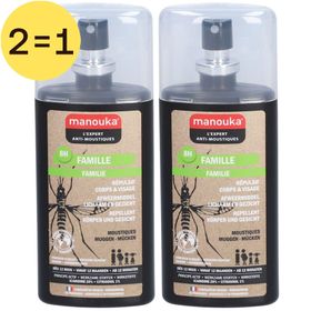 Manouka® Familie Afweermiddel 2 voor 1