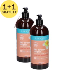 DermAsens Gel Douche Surgras Fleur de Frangipanier 1+1 GRATUIT