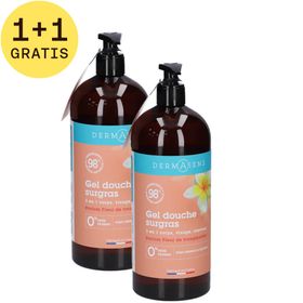 DermAsens Douchegel Surgras Frangipanibloem 1+1 GRATIS