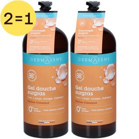 DermAsens Gel Douche Surgras Classique 2 pour 1