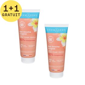DermAsens Gel Douche Surgras Fleur de Frangipane 1+1 GRATUIT