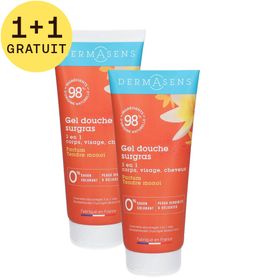 DermAsens Gel Douche Surgras Monoï 1+1 GRATUIT
