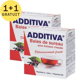 Additiva Sureau Boisson Chaud 1+1 GRATUIT