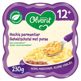 Olvarit Assiette 12m+ Hachis Parmentier