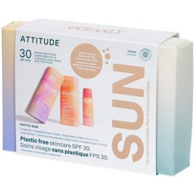ATTITUDE Oceanly Phyto-Sun Solide Skincare Kit SPF 30 – 3-delige set