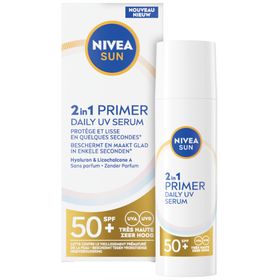 NIVEA SUN 2-in-1 Primer Gezichtsserum SPF 50+