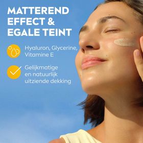 Nivea Zon Ultra Licht Dagelijks Vloeibaar + Hyaluron Licht Getint