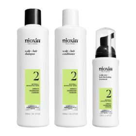 Nioxin System 2 Loyaliteitskit voor merkbaar dunner wordend haar