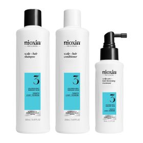 Nioxin System 3 Trial Kit voor gekleurd licht dunner wordend haar