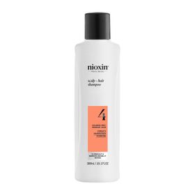 Nioxin System 4 Shampoo voor gekleurd gevorderd dunner wordend haar