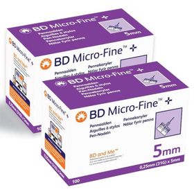 BD Micro-Fine+ Ultra Aiguilles à Stylos 5mm 31g