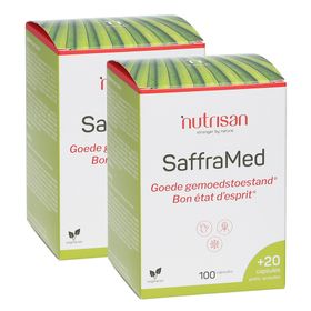 Nutrisan SaffraMed 100 + 20 Capsules GRATUITES