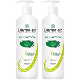 Dermalex Hydraterende Waslotion - Droge en Gevoelige Huid