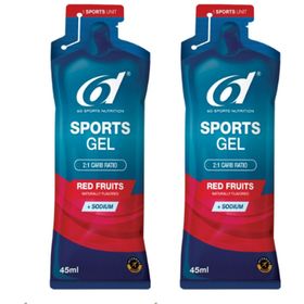 6D Sports Nutrition Sports Gel - Red Fruits