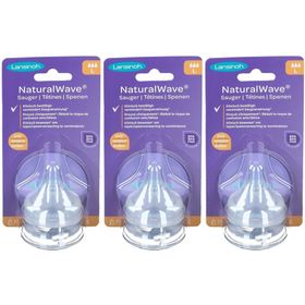 Lansinoh Zuigspeen Natural Wave Fast