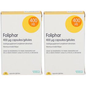 Foliphar Foliumzuur 400 µg