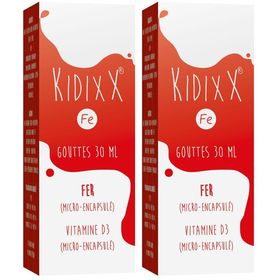 KidixX Fe Fer - Vitamine D3