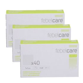 Febelcare Gaze Stérile 5x5cm