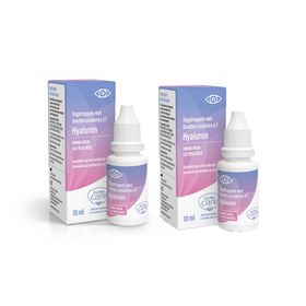 Eureka Care® Gouttes Oculaires à l'Hyaluron Yeux Secs
