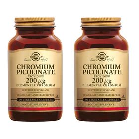 Solgar Chromium (Chrome) Picolinate 200 mcg