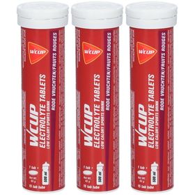 WCUP Electrolyte Tablets Red Fruits