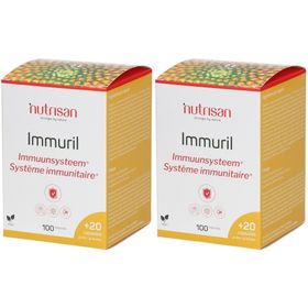 Nutrisan Immuril 100 + 20 Capsules GRATIS