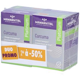 MannaVital Curcuma Platinum Duopack 2de aan -50%