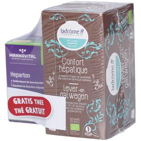 Mannavital Heparton + Infusion Ladrôme Confort Hépatique Gratuite