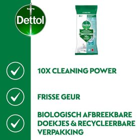 Dettol Antibacteriële Reinigingsdoekjes Oceaanfris
