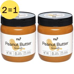 nu3 Beurre de cacahuète smooth 2 pour 1